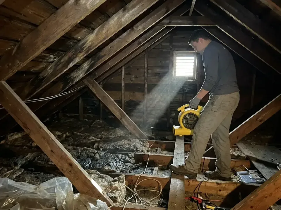 attic-water-damage-drying-proc-007 — frequently asked questions, Emergency Water Extraction & 24/7 Flood Response in Melbour…